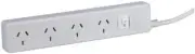 4 Way Powerboard with 3 metre Lead Master switch for safe connections