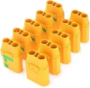 FLY RC 5 Pairs Amass XT90S XT90-S XT90 Connector Anti-Spark Male Female Motor Adapter for Battery ESC and Charger Lead for RC Car Truck