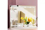 Embellir Bluetooth Makeup Mirror 80x58cm Hollywood Vanity with LED Light Crystal