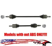 Front Axles w Wheel Bearings for Honda Del Sol 94-97 W/O ABS ONLY No V-Tech