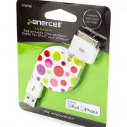 NEW Retractable USB Sync/Charge Data Cable Apple iPhone iPod Touch Nano 30-Pin