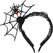 Halloween Spider Headband Costume Headbands for Women Spider Web Headband Halloween Headpiece Hair Band Cosplay Festival Hair Accessories for Women Girls Spiderweb Headband Halloween Party Head Piece