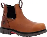 [ROCKY] Worksmart Waterproof Composite Toe Work Chelsea Boot Size 9(W)