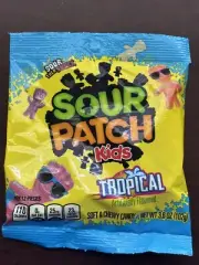 2 Bags Sour Patch Kids Tropical Flavors Chewy Candy