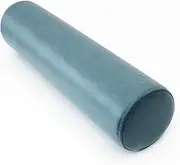 DUOLEH Round Head Neck Bolster Pillow, Round Roll Cylinder Pillow Back Support Cushions, Waterproof Lumbar Pillow for Sofa/Bed/Car, Headboard Pillow Bed Pillow (40x12cm,Blue)