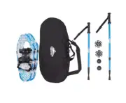 Cascade Mountain Tech Snowshoe Kit 821 - Blue Small J61K