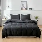 Home Textile Bedding Set Sanding Duvet Cover Set Bed Linens (No include Sheet)