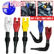 Flexible Draining ToLQ Snap Funnel, Multi-Purpose Flexible FULd Oil Funnel Tool