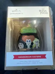 2023 Disney Hocus Pocus, "Sanderson Sisters Cauldron" Hallmark Ornament New