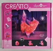 CREATTO-Light Up Crafting Kit- Starlight Kittle Cutie Crew- New In Open Box