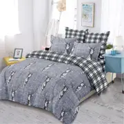 Deer Design Cotton Quilt/Doona/Duvet Cover Pillowcase Set