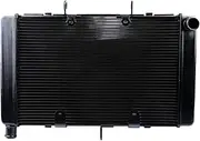 Rynplex Motorcycle Aluminum Engine Radiator Cooler Cooling, for CB1000R CB1000 R 2011-2016 Motorcycle Engine Radiator