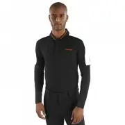 ***BRAND NEW*** Calvin Klein Evans Hybrid Long Sleeve Polo Black