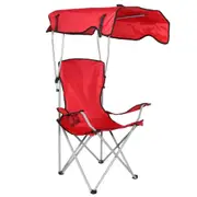 Home Patio Garden Outdoor Foldable Chair and Canopy