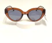 New, Women Sunglasses Ophelia Roe, Brown 100% UVA-UVB Lens Protected
