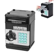 Piggy Bank Cartoon Electronic ATM Password Saving Box Cash Coin Can Auto Scroll Paper Money with Music