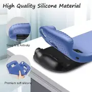 for Steam Deck - Soft Anti-Slip Shockproof Protective Cover Drop Silicone Case f