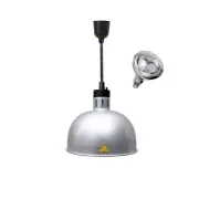 Hanging Food Heat Lamp Infrared Food Warmer Fry Heating Light 250W with Retra...
