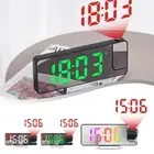LED Projection Alarm Clock Electronic Time Display with Temperature Sensor