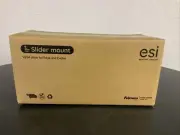 ESI Slider Mount for Edge and Evolve Monitor Arm - EDV-SLD#-V4-SLV