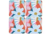 Maxwell & Williams: Rach Jackson Wild Wonderful Cork Back Coaster - Set of 4 (10cm)