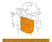 CHRYSLER OEM 2006 Pacifica Front Door Interior Trim-Door Trim Panel 1BF071L2AB (for: Chrysler)
