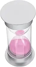 ULTECHNOVO Hour Glass with Sand Stylish 20 Minute Timer Plastic Round Sand Clock for Kids School and Home Precise Timing Supply for Various Activities