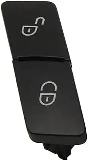 Left Right Interior Door Lock Unlock Switch Buttons, for Mercedes-Benz, C A B GLK E GLE Class C204 GLK204 W212 W207 W166 W176 W246 Car Door Unlock Switch(Black Left)