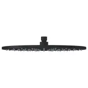 Round Shower Rose, 300mm, Matte Black