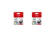 2PK Canon Pixma CL646XL Colour Replacement Printer Ink Cartridge 400pg Yield CMY