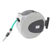 YA Retractable Garden Hose Reel 65.6ft 1/2inch Hose Any Length Lock Auto Rewind