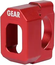 for Ducati, for Monster 696 Monster 696, Motorcycle Electronics 1-6 Level Speed Gear Indicator Accessories Digital Gear Display Meter Motorcycle Gear Indicator(Bracket-Red)