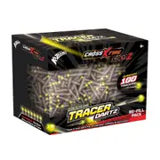 Kazaang Cross X Fire Shotz Glow in the Dark Tracer Dartz 100 Pack (BMS017044)
