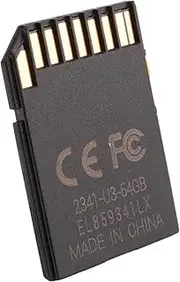 Lyaciomn Memory Card SD Card Support Navigation, Code Writing, High Speed Change CID Navigation GPS Map Only Once (64G) Easy Install