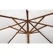 Bolero Square Pulley Umbrella Cream - 2.5m