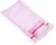 Miniature Sheet Set Dollhouse Doll Bedding Accessories Cotton Mini Bedding for Dollhouse Decor Furniture