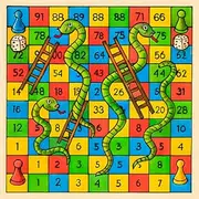 Snake and Ladder Survival Challenge | Luddo istar Dice Games | Knockout Race Party Match