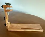Wooden Z-Frame Lap Frame Needlework Stand