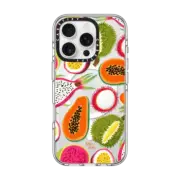 iPhone 16 Pro Clear Case MagSafe Compatible EXOTIC FRUIT