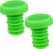 LOORGVEL 1Pair Bike Handlebar Caps Durable Bar End Plugs for Easy Installation Lightweight Design for Bicycles