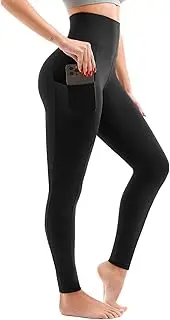 SINOPHANT High Waist Leggings for Women with Pockets,Tummy Control,Running Workout Thick Yoga Pants
