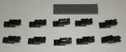 LEGO NEW 1x2 Black Plate with shooter (10x) 6102734 Brick 15403