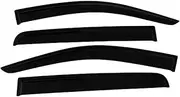 FUWKAIZS Car Window Visor Compatible for Ranger Raptor Wiltrak T6 T7 T8 XL XLT PX PX2 PX3 2012 2013 2014 2015 2016 2017 2018 2019 2020 2021