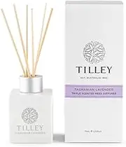 Tilley Classic White Tasmanian Lavender Triple Scented Aromatic Reed Diffuser 75 ml