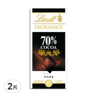 在飛比找Coupang 酷澎優惠-Lindt 瑞士蓮 極醇系列 70% 巧克力片