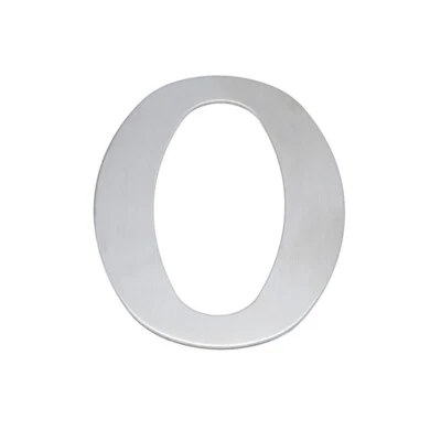Sandleford 200mm Stainless Steel Lorenzo 0 Numeral