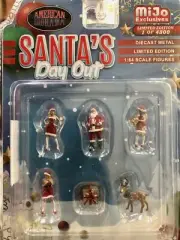 1:64 DIECAST FIGURE SET Santa's Day Out * AD-76508MJ