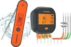 Wifi Grill Thermometer & Instant Read Thermometer IHT-1P, Rechargeable Digital B