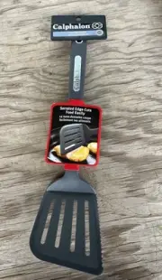 Calphalon Slotted Turner with Serrated Edge Spatula Flipper NEW