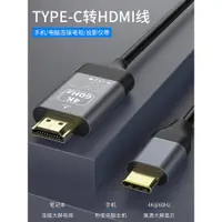 在飛比找ETMall東森購物網優惠-Type-c轉HDMI線適用蘋果ipad pro2021/2